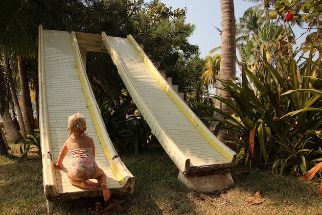 Decaying Slide